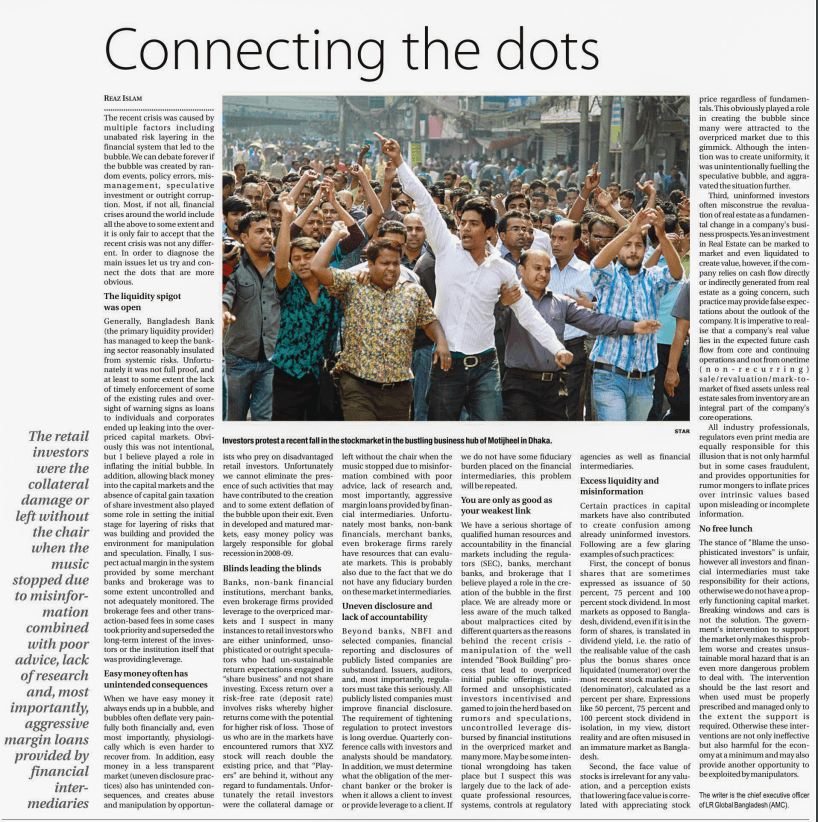 Connecting the dots